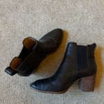 Madewell Regan Ankle Black Leather Booties Photo 1