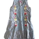 Johnny Was  Embroidered Linen Dress Photo 0