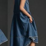 Anthropologie Pilcro sleeveless denim dress Blue Size XS Photo 0
