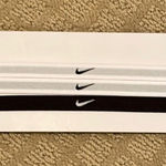 Nike White and Black Headbands Photo 0