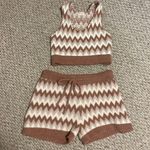 POL Tan matching pj set. Perfect condition. Super soft Photo 0