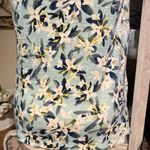 J.Jill , love Linen sleeveless tunic floral top Photo 4