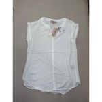 Philosophy Clothing Womens Blouses Size XS Black Floral White V Neck Set Of 2 Photo 4