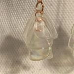 Paparazzi  Copper Keep Them in Suspense Dangle Earrings Photo 5