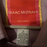 Isaac Mizrahi for Target Women's Trench Coat belted Buttoned Lilac Jacket Medium Photo 3