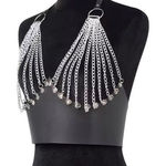 Fashion Belt Female Street Style corset Chain Tassels Belt Photo 0