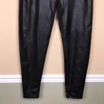 Honeylove Women’s Faux Leather Vegan Black Pull Photo 3