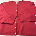 Covington  Red Cashmere Sweater Photo 4