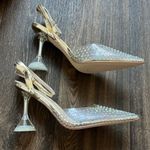 Alamour Rhinestone Heels BELLE - TRANSPARENT PVC HEELS Photo 2