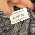 Gloria Vanderbilt Women’s 3X Grey Marled Pullover Hoodie Sweatshirt Sloane New Photo 3