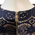 Vince Camuto NWOT  Lace Midi Dress Indigo Blue Size 10 Photo 2
