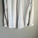 Bella Dahl  - Pocket Button Down in Havana Rainbow Stripe Photo 9