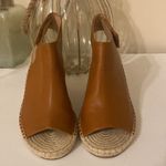 Acacia Swimwear MATT & NAT Acacia Vegan Leather Espadrille Wedge Heels brown EU38/US8 Photo 1