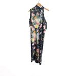 Petal and Pup  Anabelle Halter Neck Midi Dress Black Floral Photo 2