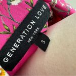 Generation Love Generatio Love Birdy Single Button Blazer Bright Pink Wild Floral Small S Photo 9