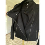 Old Navy  Moto Zip Jacket Activewear Athleisure Buttery Soft Cozy Collar Sporty S Photo 3