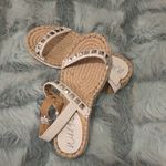 Wild Pair  White and Silver Studded Sandals Photo 0
