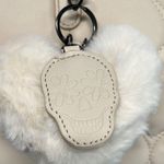 Betsey Johnson Cream Laptop Tote w/ Bag Charms β¨ Photo 5