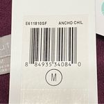 Evolution by Cyrus Burgundy Open Cardigan Button Sleeve NWT Size Medium Red Photo 6