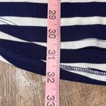 Beach Break Womens Classic Striped Hooded Tunic White‎ Navy Blue Size Large Photo 7