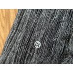 Lululemon Wunder Under Crop 21β Luxtreme Bit Point Ice Grey Black Leggings 6 Photo 2