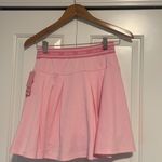Mattel Barbie Women Graphic Mini Skirt shorts Skort Pink pickle ball New size S Photo 3