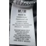 Aeropostale Dressy Shirt Womens Size Medium Grey Bell Sleeve Tie Modal Pullover Photo 6