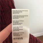 Free People Waterfall Sweater Dress Red Photo 9