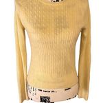 Energie vintage acrylic cablestitch ribknit sweater Size small Photo 0