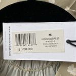 We Wore What Floral Tie Neck Long Sleeve High-Low Dress size Medium Photo 7