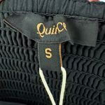 Quince Black Smocked Bodice Spaghetti Strap Maxi Dress Size S Pockets Photo 2