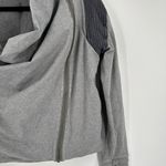 Lululemon Grey Sway Asymmetrical Jacket Moto Gray Full Zip Sweatshirt Size 6 Photo 5
