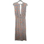BIMBA Y LOLA Linen Wrap‎ Style Midi Dress Sz Medium Black Photo 2