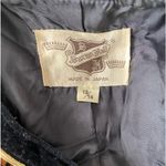 Johnny Was Vintage Made in Japan Saxton Hall Velvet Floral Peacock Boho Jacket, Size 13/14 Photo 4