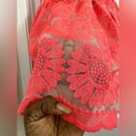 Trixxi Floral Print Lace Dress Sweetheart Neck Keyhole Back Strapless Sz 3 NWT Photo 4