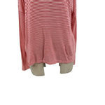 Marine layer Valerie Longsleeve in Poinciana Red / White Size Large Photo 5