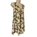 Rachel Zoe Womens Size XSmall Sleeveless Mini Dress 100% Linen Floral Tropical Photo 1