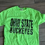 Anvil Ohio state buckeyes neon green tshirt Photo 1