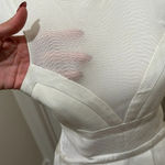 Three Floor NWT - - white dress with cut out detail Photo 3