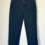 Madewell Classic Straight Jeans in Lunar Wash (Black) - Size: 26 Photo 1