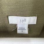 J.Jill  S Small Painter Chore Jacket Light Olive Oil Green Essential Fatigue Photo 7