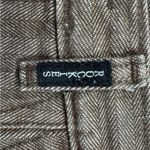 Vintage 80s 90s Y2K Rockies Jeanswear Brown Herringbone Bareback Denim Pants Size 12 Photo 8