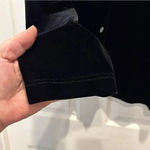 J. Jill Blouse Shirt Jacket Size‎ XL Black Vintage Made in the USA Photo 3