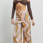 Urban Outfitters NWT  UO Olympia Printed Pant Size Small Photo 0