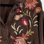 Johnny Was  silk and embroidered ROSALVA OVERSIZED WEEKEND TUNIC NWT Photo 3
