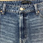 Sincerely Jules Distressed Denim Frayed Hem Shorts Photo 4