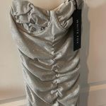White Fox Boutique Set Sparkly Mini Dress Photo 2