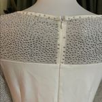 Laundry by Shelli Segal Laundry Shelli Segal Elegant White Long Sleeve Dress size 8 (SAMPLE DRESS) Photo 2
