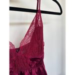Victoria's Secret Victoria’s Secret Deep Pink Lace Babydoll Sexy Lingerie Open Sides Top Small Photo 6