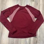 Under Armour Maroon and Pink Long Sleeve Top cold gear Photo 7
